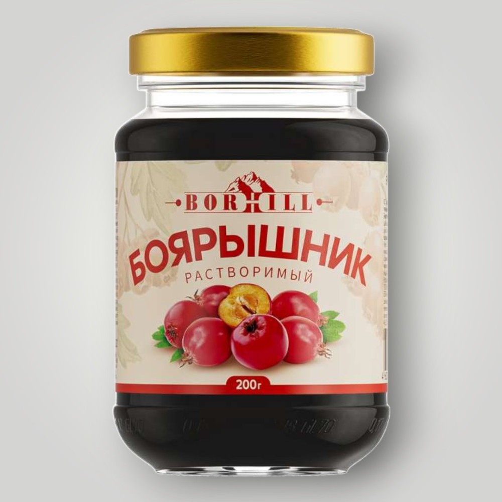 Боярышник жидкий экстракт "BORHILL" ст/б 200г*15
