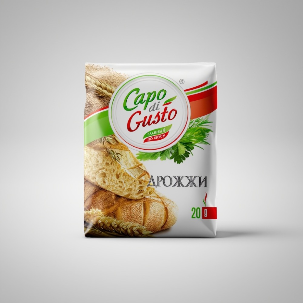 Дрожжи ТМ "Capo di Gusto" 20г*45шт
