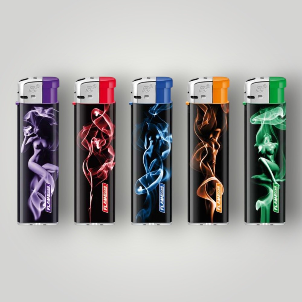 Зажигалка "Flameclub" P-01 SMOKE (12807)