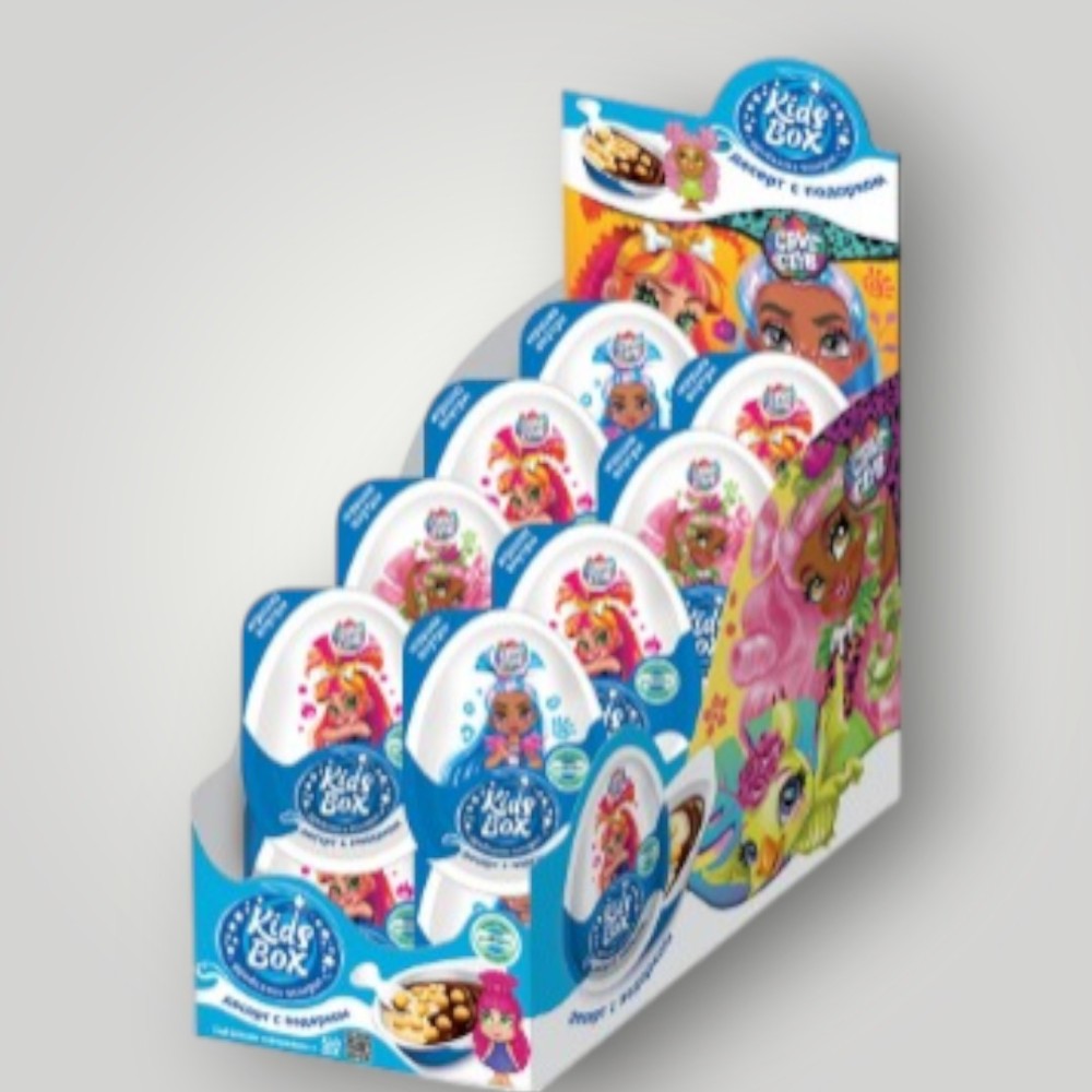 Изделие кон. сахар. десерт с подарком KIDS BOX (CLUB) 16шт*20г