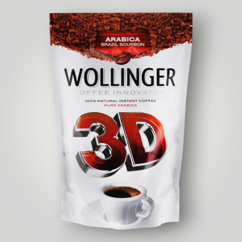 Кофе "WOLLINGER 3D" 75гр., кристал., пакет*20