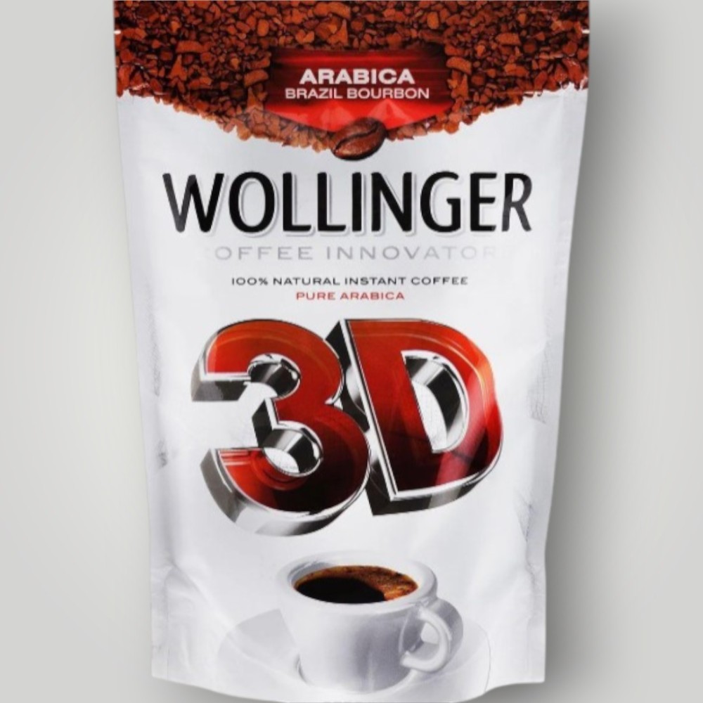 Кофе "WOLLINGER 3D" 95гр., кристал., пакет*20