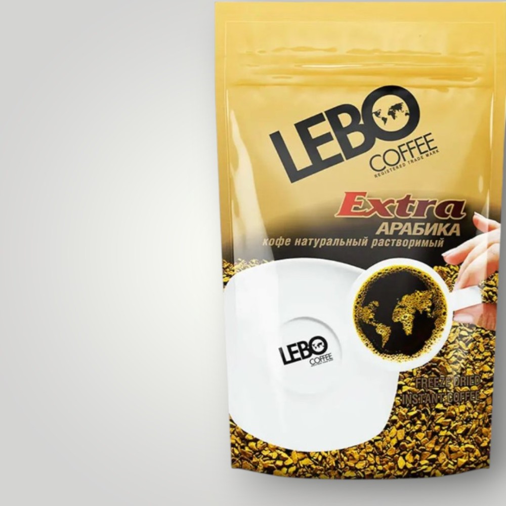 Кофе растворимый сублимированный "LEBO Extra",  170г*6шт