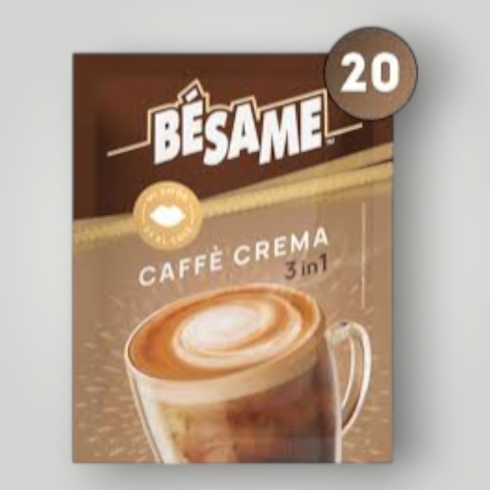 Напиток кофейный растворимый (3в1) "Кафе Крема" т.з. "Besame" м/уп 23, 5г*20*20