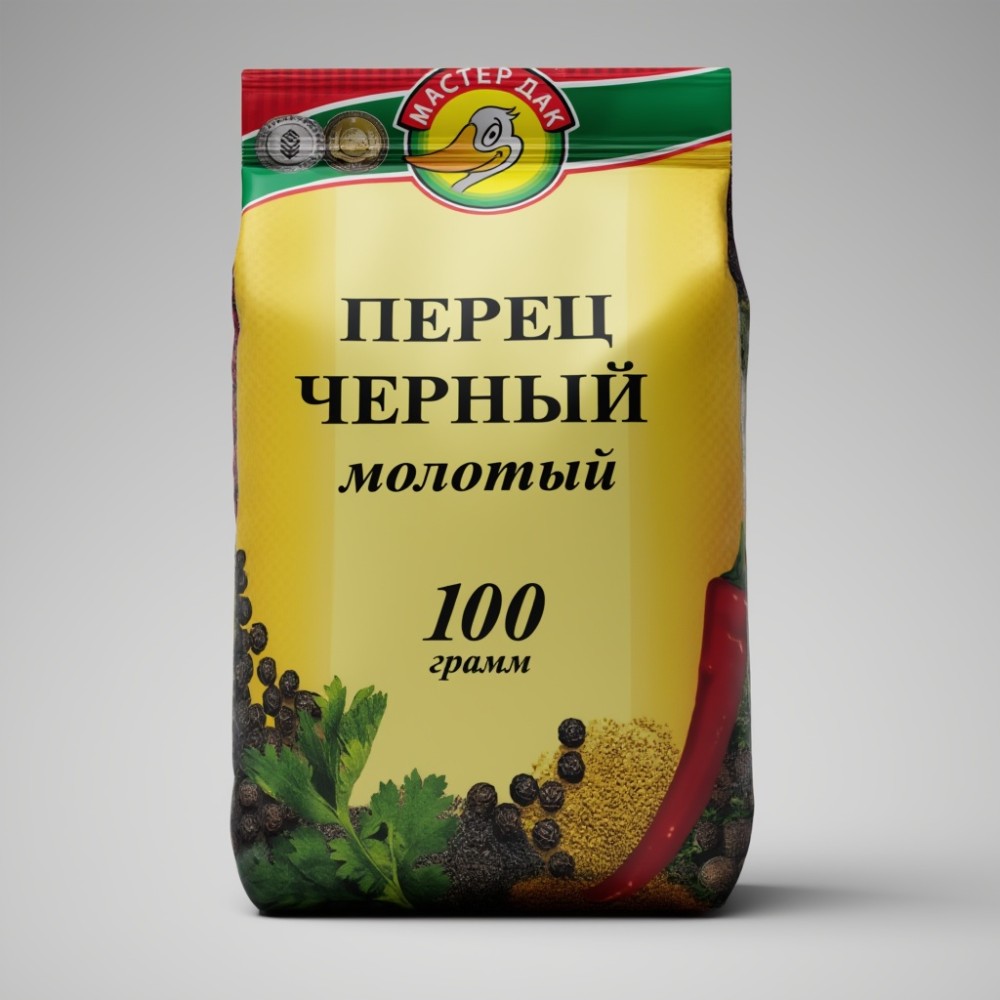 Перец черный молотый 100г*25шт