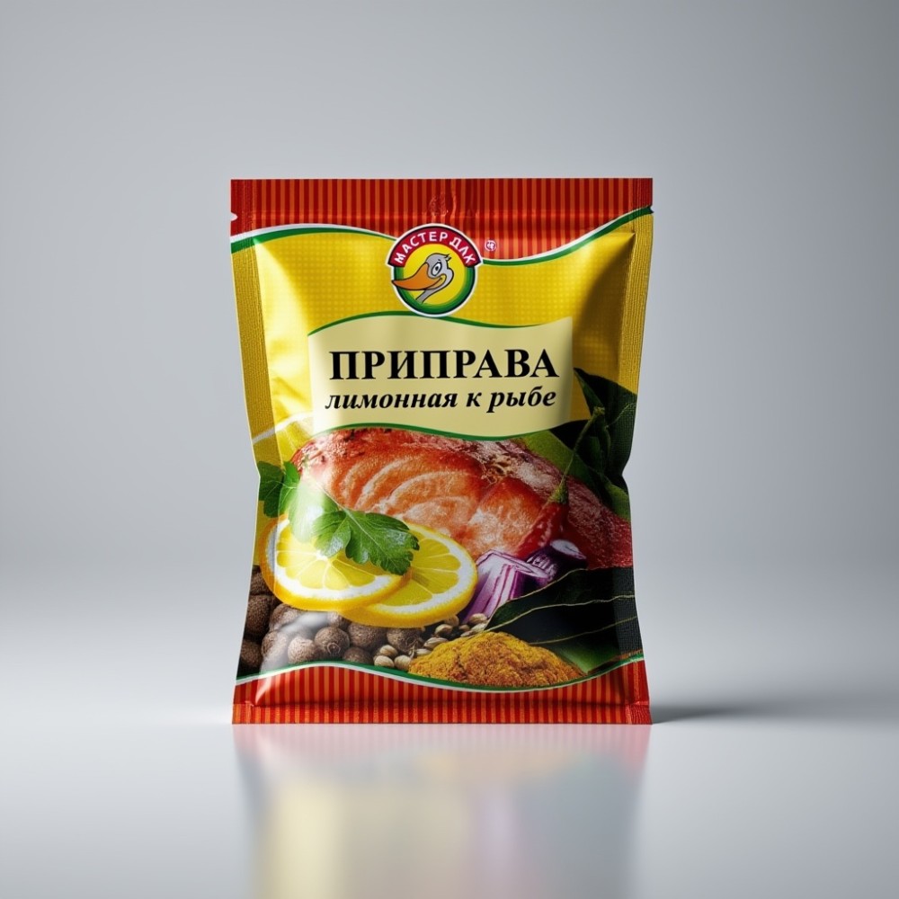 Приправа лимонная к рыбе 15г*40шт