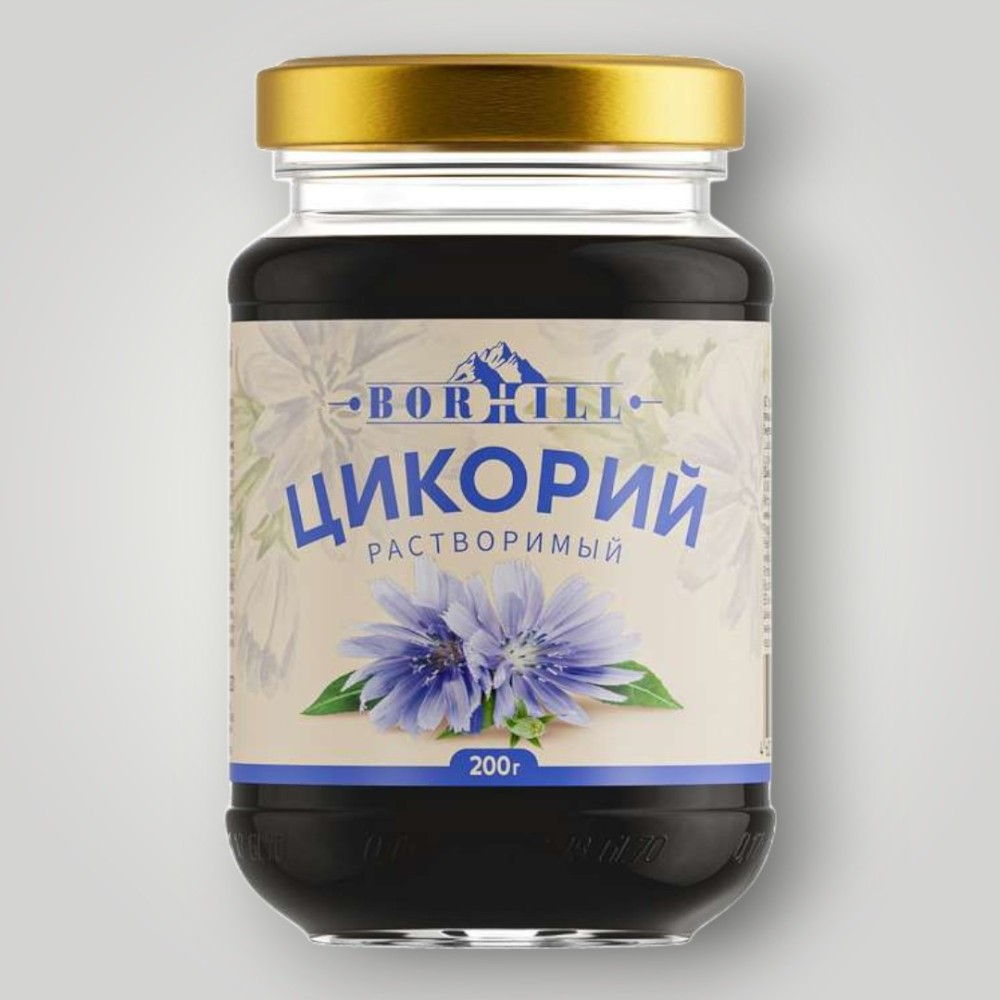 Цикорий жидкий экстракт "BORHILL" ст/б 200г*15