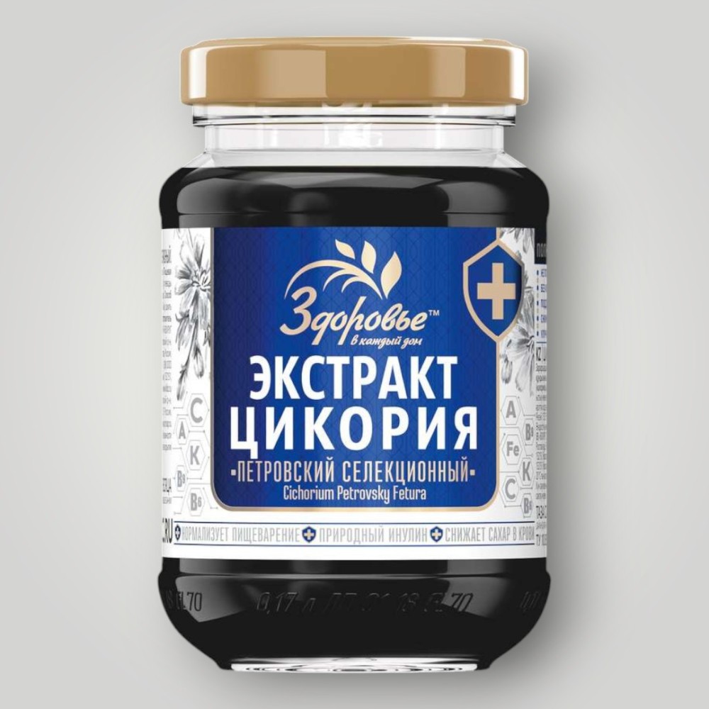 Цикорий жидкий экстракт "ЗДОРОВЬЕ" ст/б 200г*15