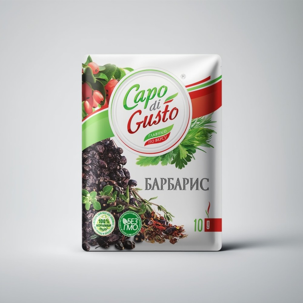 Пряность Барбарис ТМ "Capo di Gusto" 10г*40шт