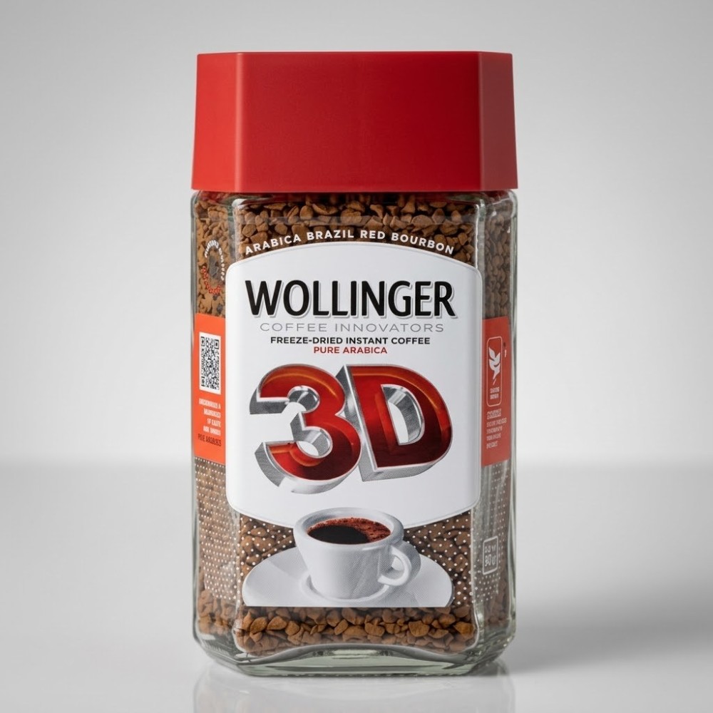 Кофе "WOLLINGER 3D" 95гр., кристал., ст/б*8